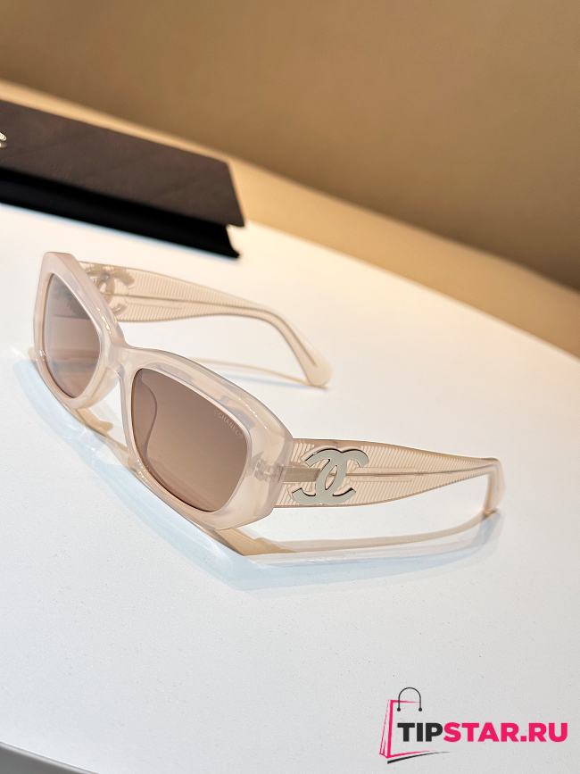 Chanel Sunglasses In Pink 5493 - 1