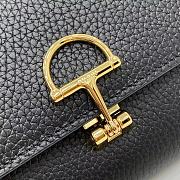 Gucci Softbit continental wallet grainy leather in black - 3