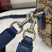 Gucci Snake Crossbody Bag In Beige - 6
