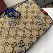 Gucci Snake Crossbody Bag In Beige - 2
