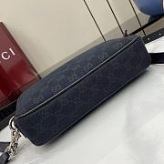Gucci GG canvas small crossbody bag Forest black GG canvas - 5