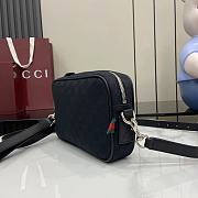 Gucci GG canvas small crossbody bag Forest black GG canvas - 3