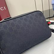 Gucci GG canvas small crossbody bag Forest black GG canvas - 2