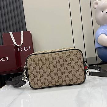 Gucci GG canvas small crossbody bag Forest beige GG canvas