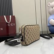 Gucci GG canvas small crossbody bag Forest beige GG canvas - 5