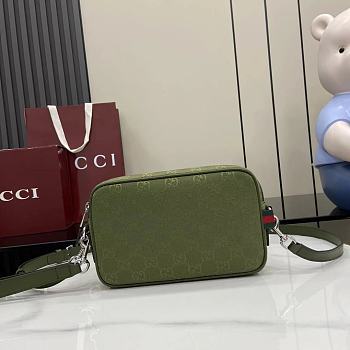 Gucci GG canvas small crossbody bag Forest green GG canvas