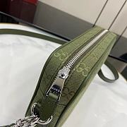 Gucci GG canvas small crossbody bag Forest green GG canvas - 5