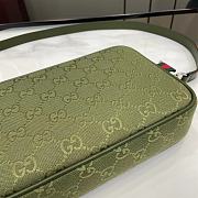 Gucci GG canvas small crossbody bag Forest green GG canvas - 3