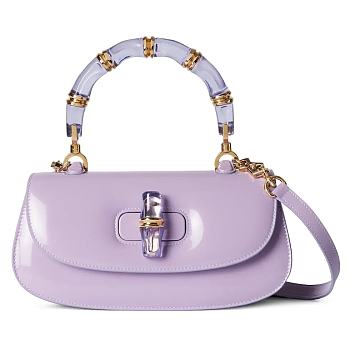Gucci Bamboo Diva medium bag in purble
