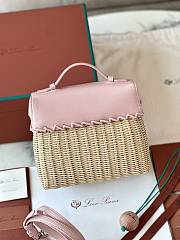 Loro Piana Extra Pocket L19 North-South wicker pink - 3