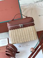 Loro Piana Extra Pocket L19 North-South wicker Deep Kummel - 4