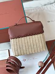 Loro Piana Extra Pocket L19 North-South wicker Deep Kummel - 2