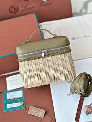 Loro Piana Extra Pocket L19 North-South wicker green - 4