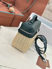 Loro Piana Extra Pocket L19 North-South wicker dark green - 6
