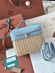 Loro Piana Extra Pocket L19 North-South wicker blue - 1