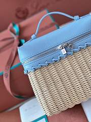 Loro Piana Extra Pocket L19 North-South wicker blue - 6