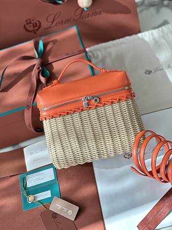 Loro Piana Extra Pocket L19 North-South wicker orange
