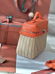 Loro Piana Extra Pocket L19 North-South wicker orange - 5