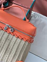 Loro Piana Extra Pocket L19 North-South wicker orange - 2
