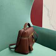 Loro Piana Extra Bag L27 Smooth Calfskin Deep Kummel/Sun Gold - 6