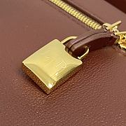 Loro Piana Extra Bag L27 Smooth Calfskin Deep Kummel/Sun Gold - 5
