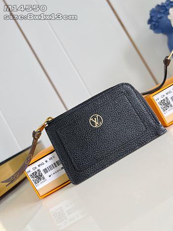 Louis Vuitton Low Key Card Wallet Black