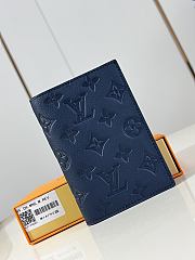 Louis Vuitton Passport Wallet Navy Blue M14792 - 1
