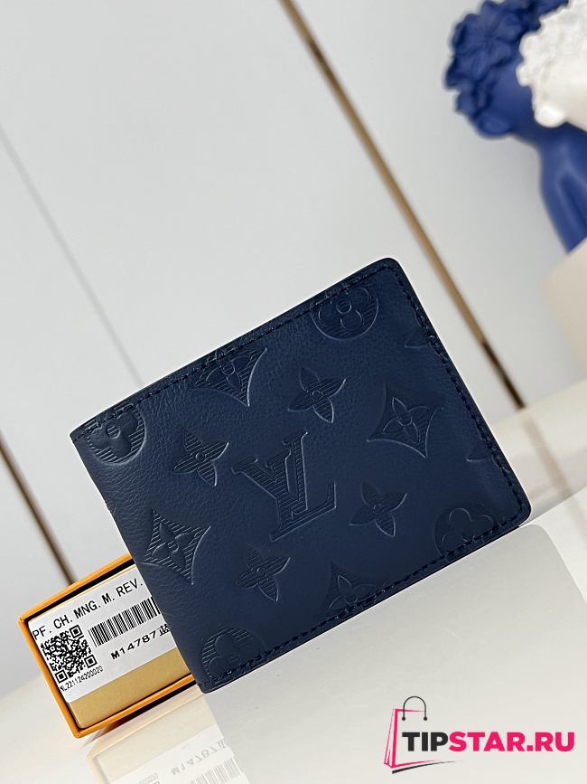 Louis Vuitton Multiple Wallet Navy Blue M14787 - 1