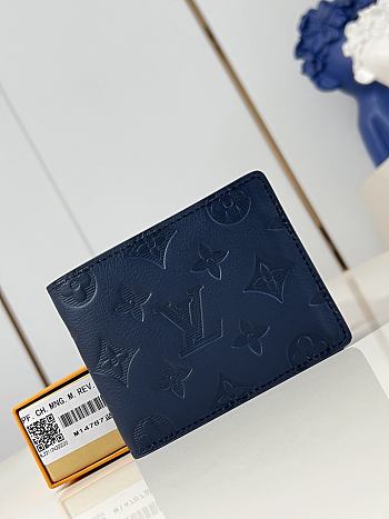 Louis Vuitton Multiple Wallet Navy Blue M14787