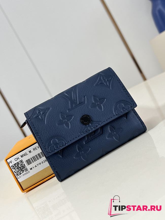 Louis Vuitton Victor Wallet G65 Navy Blue - 1