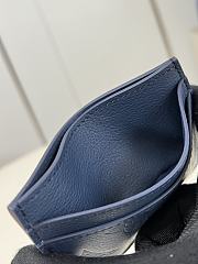 Louis Vuitton Double Card Holder Navy Blue M14789 - 4