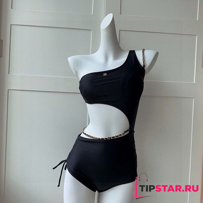 Chanel Bikini In Black Color - 1
