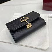 Gucci Softbit card case Gold-toned hardware in black - 5