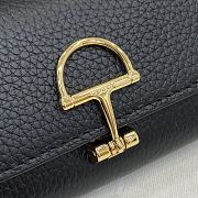 Gucci Softbit card case Gold-toned hardware in black - 2