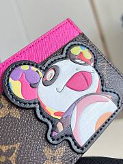 LV x TM Card Holder Monogram coated canvas - 3