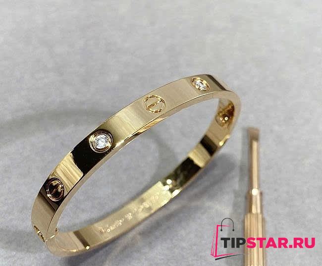 Cartier Love Bracelet In Gold Diamond - 1