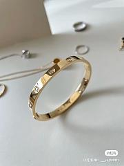 Cartier Love Bracelet In Gold Diamond - 2