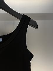 Prada Tank Top Croptop In Black - 5