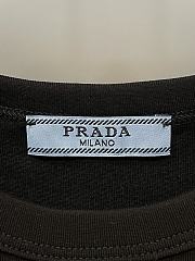 Prada Tank Top Croptop In Black - 4