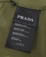 Prada Tank Top Croptop In Dark Green - 2