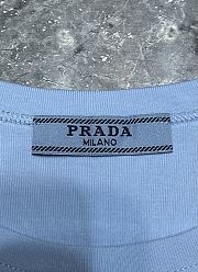 Prada Tank Top Croptop In Blue - 4