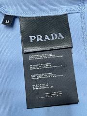 Prada Tank Top Croptop In Blue - 3