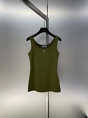 Prada Tank Top In Green - 6