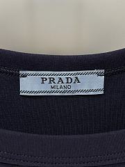 Prada Tank Top In Dark Blue - 3