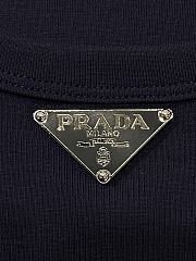 Prada Tank Top In Dark Blue - 2