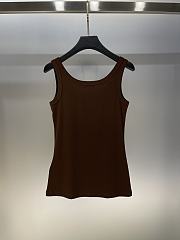 Prada Tank Top In Brown - 6