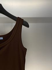 Prada Tank Top In Brown - 5