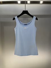 Prada Tank Top In Blue - 1