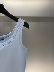Prada Tank Top In Blue - 4