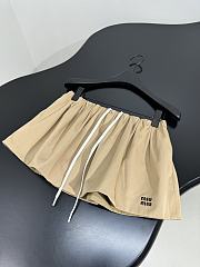 Miumiu cotton mini skirt - 4